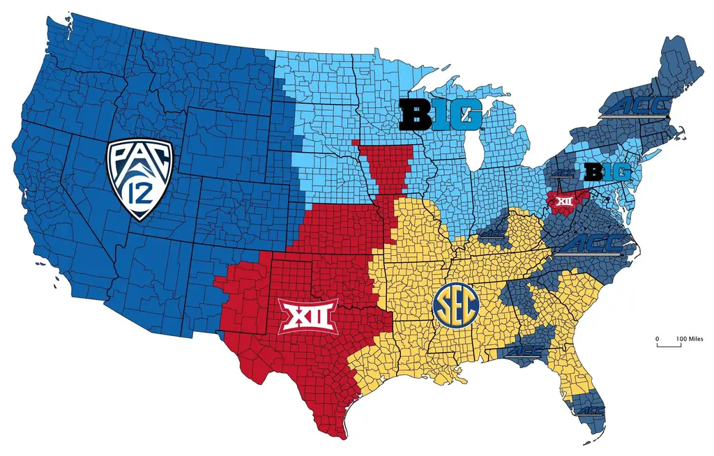 If the NFL Map Made Sense