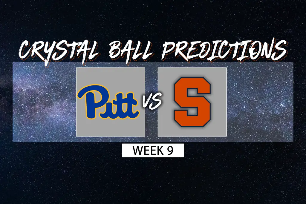 Syracuse vs. Pittsburgh Crystal Ball Predictions Orange Fizz